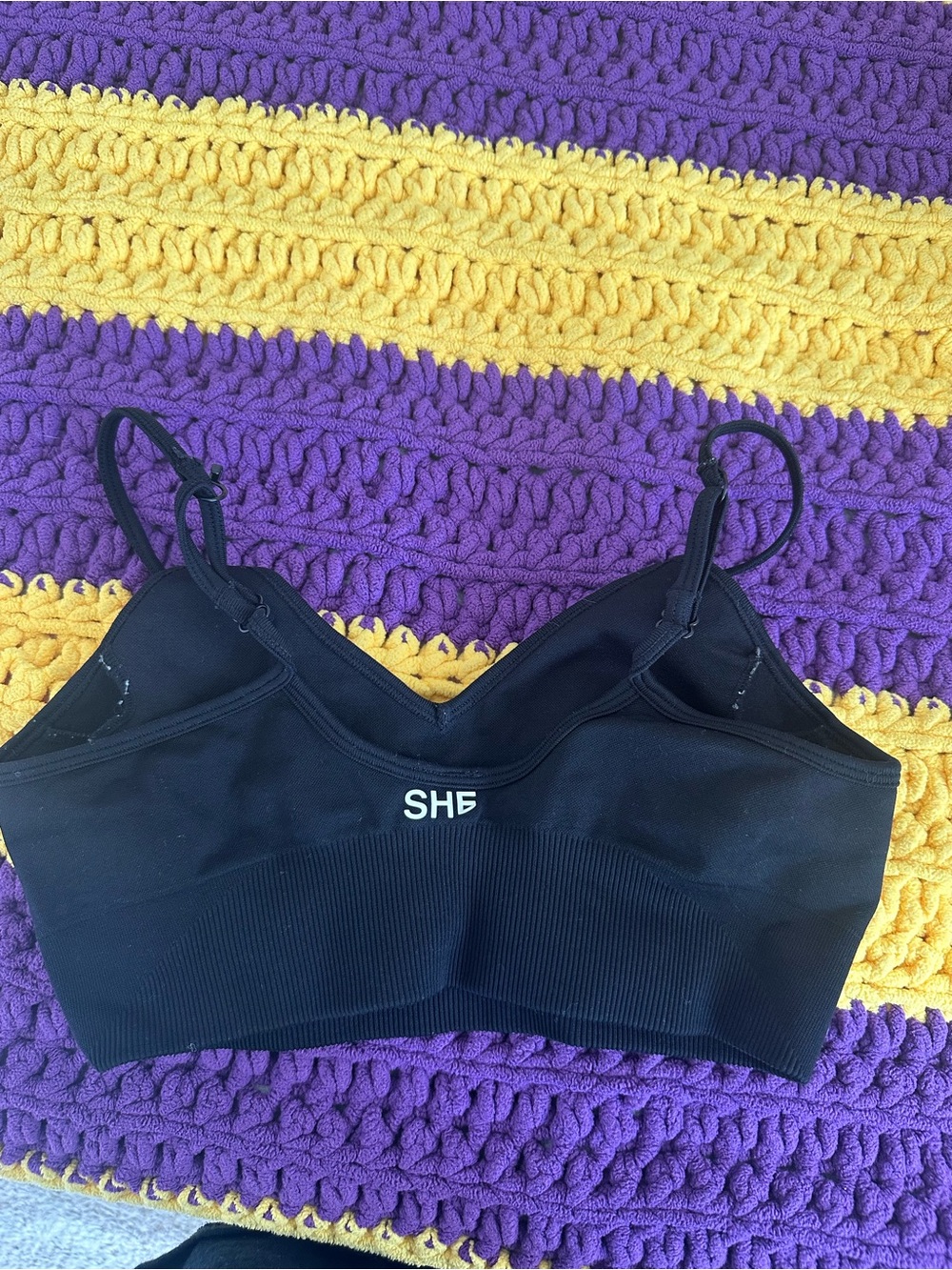 Darc sports Black Seamless Bralette